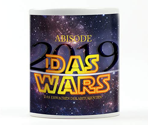 1art1 Schule Abisode 2019 Das Wars Foto-Tasse Kaffeetasse 9x8 cm