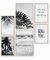 Heimlich® Premium Poster Set OHNE Bilderrahmen | 2 x DIN A3 & 4 x DIN A4 - ca. 30x42 & 21x30 | Stilvolle Poster Collagen mit passenden Bilder als Wanddeko » Good Vibes «