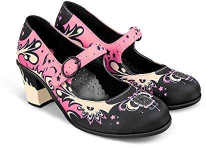 Hot Chocolate Design Chocolaticas Mid Heels Transylvania Women's Mary Jane Pump Multicoloured HCD 38