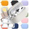 superdivision Custodia in Silicone Compatibile con AirPods Pro, Adesivo Metallico Antipolvere, Supporto per Ricarica Wireless [LED Frontale Visibile]