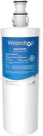 Waterdrop Water Filter Replacement for InSinkErator®, Compatible with InSinkErator® Hot Water Tap F701R, F-701R, 3US-AF01, HC-3300, GN-1100, HC-1100, 3M AP3-765S, 70020019835 (1)