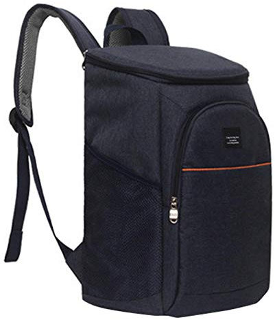 Hameio Sac À Dos Isotherme - Sac Picnic Sac À Dos Pique-Nique Sac À Dos Léger avec Sac Isotherme, pour Vaisselle, Pique-Nique Et Sac Camping en Plein Air (18L)
