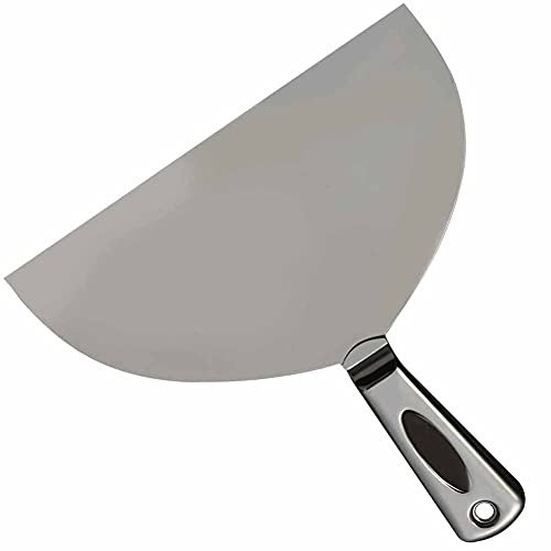 GOONSDS Putty Knife - Metal Scrapers Putty for Drywall, Putty, Decals, Wallpaper, Baking, Patching and Painting,width 20cm/8inch
