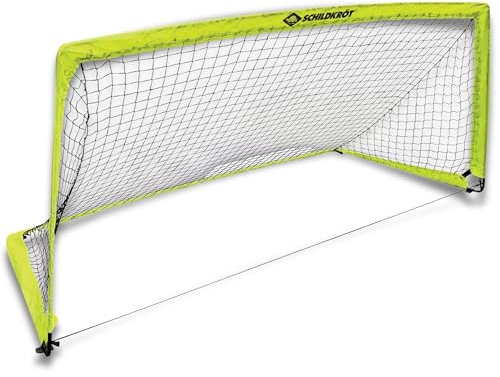 Schildkröt Fußballtor XL – tragbares, faltbares Tor mit Metall-Stecksystem & Bodenverankerung – für Fußball, Handball & Hockey – 200×100×100 cm – Outdoor-Tor für Kinder & Erwachsene