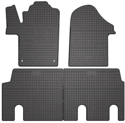 OMAC Gummi Fußmatten für Mercedes Vito W447 2014-2025 Automatten Schwarz 4X