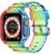 XYF Apple Watch Bands 45mm 44mm 42mm 41mm 40mm 38mm 49mm Clear with Bumper Case for Men Women, Jelly Sport Case and Band for iWatch Ultra Series 8, 7, SE/6, 5, 4, 3, 2, 1, 38/40/41mm, No Gemstones