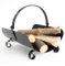 Briconess.com Holzkorb aus Schmiedeeisen für Kamin