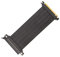 Sxhlseller PCIE 4.0 X16 Extender Riser-Kabel, Hohe Abschirmung, 180 Grad Flexibles PCIE 4.0-Verlängerungskabel, Hochgeschwindigkeits-GUP-Riser-Adapter für Grafikkarte (60cm)