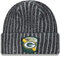 New Era Green Bay Packers NFL Salute to Service 2023 Black Cuff Knit Beanie - One-Size