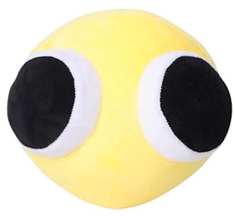 Rainbow Friends Chapter 2 Cuddly Toys,Cyan and Yellow Rainbow Friends Plush Toy Anime Kawaii Plush Stuffed Toy Cute Plushies Plush Toys Gifts for Children (Yellow)
