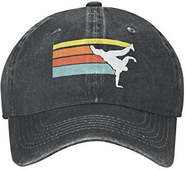 Vintage Hip Hop Breakdance Flat BillUnisex Cowboy Hut Baseball Caps Verstellbare Sport Golf Denim Casquette Cap
