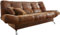 DELIFE Bettsofa Viola Braun 190x90 cm mit Bettkasten Schlaffunktion Schlafsofa