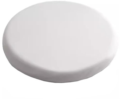 PIPOEI Runder Stuhl Sitz Hocker Kissen Pad Memory Foam Sitzkissen elastische Barhocker weiche Kissen mit versteckten Reißverschluss Design Arbeit von Home Essentials Light Gray,40cm