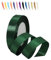Dunkelgrün 20mm Satinband 23 Meter, Polyesterband, verschönern Sie Ihre Bastelarbeiten und Feiern, ideal für Geschenkverpackungen, Dekorationen, Hochzeitsautoband, Bänder zum Basteln