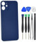 Sunrise glow Blue Back Glass Replacement for iPhone 12 mini with pre-cut adhesive