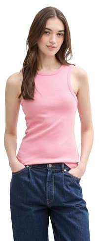 TOM TAILOR Denim 1045414 Top, 36321-Luce Dusty Pink, M Donna