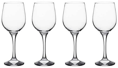 Ravenhead Bouquet Set of 4 Wine Glasses 36cl | Elegant Wine Glass Set for Red, White & Rosé, Generous Bowl Design for Enhanced Flavour