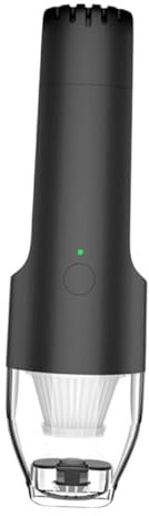 SEWOART Aspiradora De Coche Portátil Inalámbrica Hogar y Coche Colector De Polvo para Limpiar Asientos y Alfombras Interiores