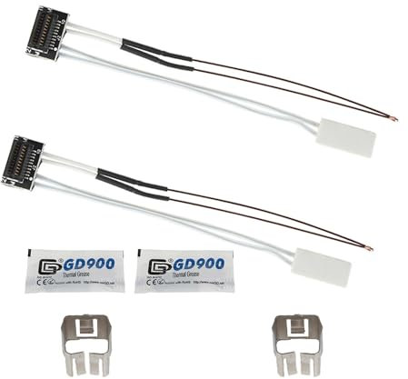 2 Stück 3D Drucker Zubehör P1P/P1S,24V 48W ceramik-Heizungsthermistor für Bambu Lab P1P/P1S,Thermistor-Temperatursensor für 3D-Drucker Bambu Lab P1P/P1S