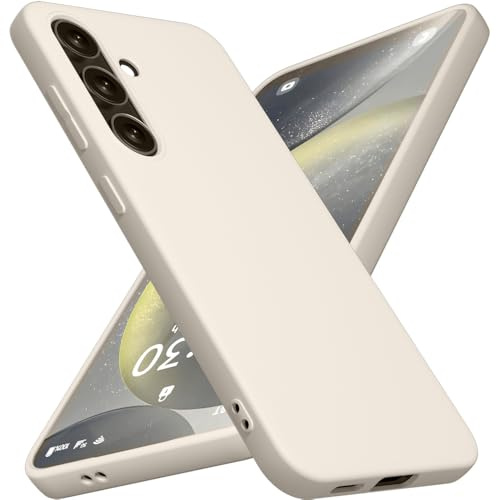 X-level für Samsung Galaxy S24 Hülle, Dünn Weich Case, Beige | Handyhülle Soft Silikon Bumper Cover Kratzfeste Schutzhülle