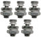 5 Pack Replacement Floating Valves and Sealing Rings Spare Parts Suitable for Various Electric Pressure Cookers