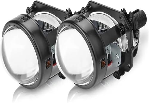 Auto Scheinwerfer Auto Motorrad Ersatz 100w 20000lm 2,5 Ih Bi-led Linse High Low Beam Led Projektor Linsen Für Scheinwerfer H4 H7 9005 9006, No Shrouds RHD
