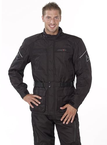 NERVE Motorradjacke -Smart- Sommer Winter Motorrad Roller Jacke Protektorenjacke Textil Herren Wasserdicht mit Protektoren