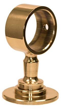 Seilträger Messing glänzend für 30mm Handlaufseil
