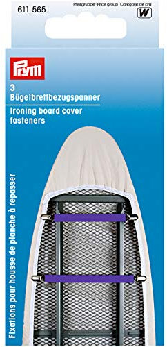 Prym Attaches de housse de planche à repasser Violet Taille
