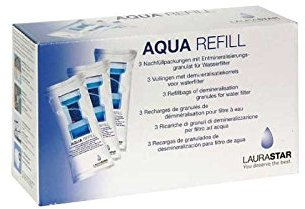 LAURASTAR - AQUA REFILL LOT DE 3 RECHARGES FILTRES POUR CENTRALE VAPEUR LAURASTAR