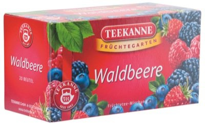 Teekanne Früchtegarten 20er, Waldbeere