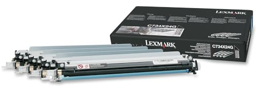 Lexmark Original C734X24G /, 4X Premium Trommel, Schwarz, Cyan, Magenta, Gelb, 20000 Seiten