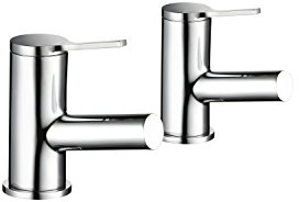 Mira Showers 2.1816.003 Relate Contemporary Bath Pillar Tap - Chrome