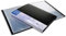 Exacompta - Réf. 88301E - 1 Protège-documents avec porte étiquette 3 faces Up Line - 30 pochettes - 60 vues - pour A4 - dimensions 24 x 32 cm - couverture en polypro rigide opaque - couleur noir