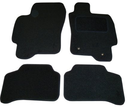 Sakura Fußmatten in Schwarz für Jaguar X-Type (Passt 2001-2010 Models)