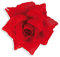 W WIDMANN MILANO Party Fashion 2435R - Haarspange, mit roter Rose, 10cm, Haarclip, Haarschmuck, Spanier, Mottoparty, Karneval