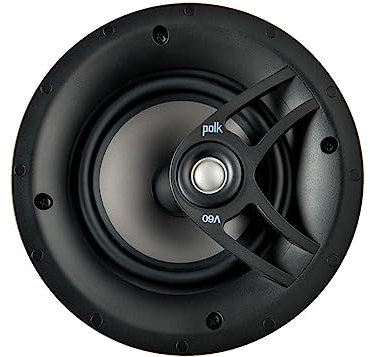 Polk Audio V 60 Hochleistungs-Decken-Einbaulautsprecher, Weiß