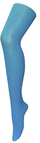 Sock Snob - Femme Collants Pastel Colorés Opaques 40 Deniers pour (36-42 EU, Néon Aqua Bleu)