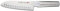 Global UKON GU-04 Santoku Knife with 18.5cm Blade, CROMOVA 18 Stainless Steel, Silver
