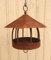 VOGELHAUS 23x30cm zum Aufhängen Meisenknödel Futterhaus Edelrost Metall + Original Pflegeanleitung von Steinfigurenwelt