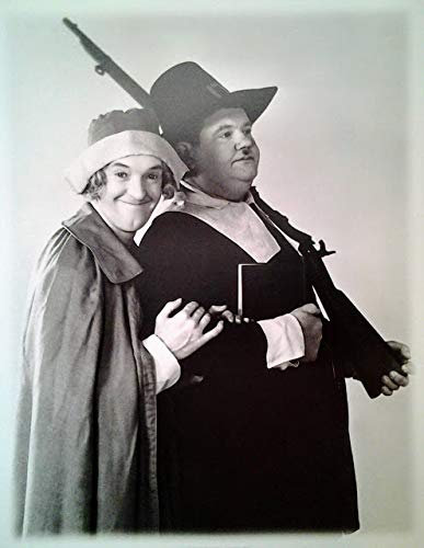 Stan Laurel, Oliver Hardy: Gagfoto zum Erntedankfest(1930) | Filmplakat, Poster [48 x 61 cm]
