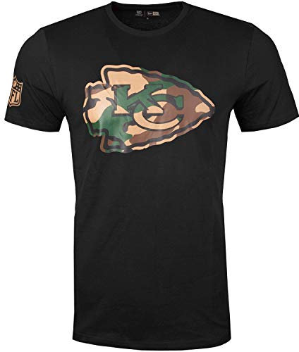 New Era Shirt - NFL Kansas City Chiefs schwarz/Wood - M