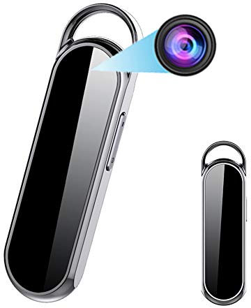 RNNTK Mini Caméra Full HD 1080P,Cachée Caméra Espion avec Enregistrement en Boucle Audio Vidéo,pour Famille Voiture Réunion Caméra De Sécurité Il A Un Grand Angle De 160 Degrés