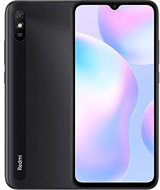 Xiaomi Redmi 9A Smartphone 2GB RAM 32GB ROM Téléphone Portable, Écran 6.53” HD+ MTK Helio G25 Processeur à Huit cœurs, Dual SIM+Micro-SD,13 MP Caméra AI Face Unlock Version Globale (Gris)