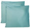 Kissenbezug 65x65 cm 2er Set - 100% Baumwolle, Superweicher Premium Jersey Kopfkissenbezug, Schlicht und edel im Design, Made in Italy - Dunkelgrün