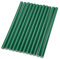 X AUTOHAUX 12pcs 11x200mm Bling Paintless Dent Repair Hot Melt Glue Stick Green