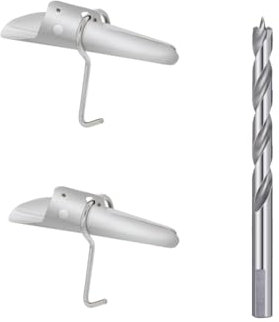 Atlantic Rush Maple Syrup Tapping Kit - 2 Count Spiles & Drill Bit - Stainless Steel - Maple Tree Tapping Kit