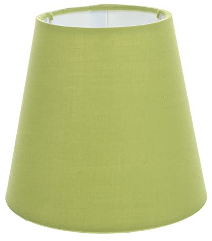 FRCOLOR Kleiner Lampenschirm E14 Fassung Retro Fass Stoff Lampenschirm Stoff Für Tischlampe Stehleuchte
