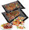 UBeesize Große Grillbeutel für Outdoor-Grillen, 30 x 27 cm, 2 Stück, wiederverwendbar, antihaftbeschichtet, Grillbeutel für Holzkohle, Gas, Elektrogrills, Toaster, Ofen und Smoker, Grillzubehör