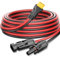 Gonifeto 10AWG Solar auf XT60 Ladekabel (30 cm), Solar auf XT60 Ladeverlängerungskabel für tragbare Kraftwerke, Ecoflow Generator, Solarpanel zu Spritzguss, XT60 Verlängerungskabel